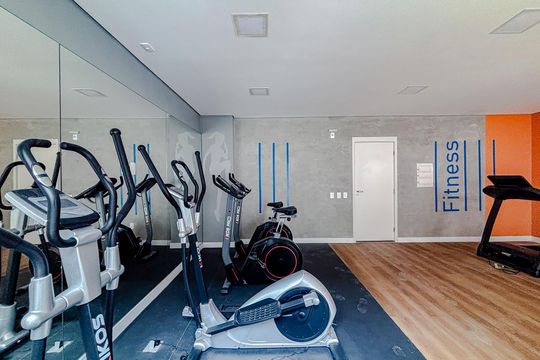 Área comum - Academia de apartamento para alugar com 2 quartos, 46m² em Tatuapé, São Paulo