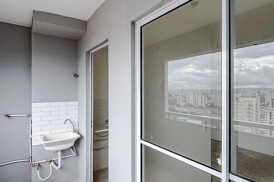 Varanda de apartamento para alugar com 2 quartos, 46m² em Tatuapé, São Paulo
