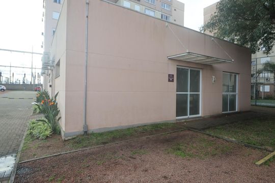 Área comum - Salão de festas de apartamento para alugar com 2 quartos, 53m² em Fátima, Canoas