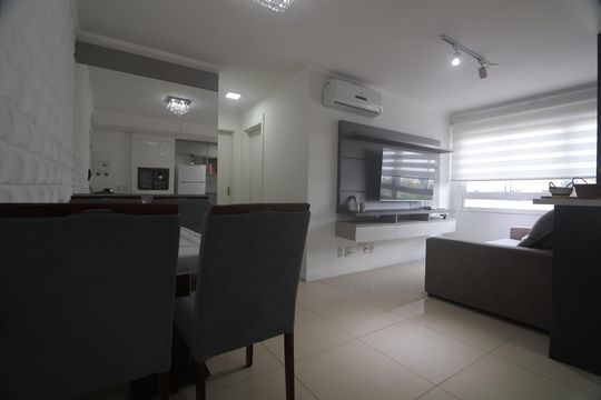 Sala de apartamento para alugar com 2 quartos, 53m² em Fátima, Canoas