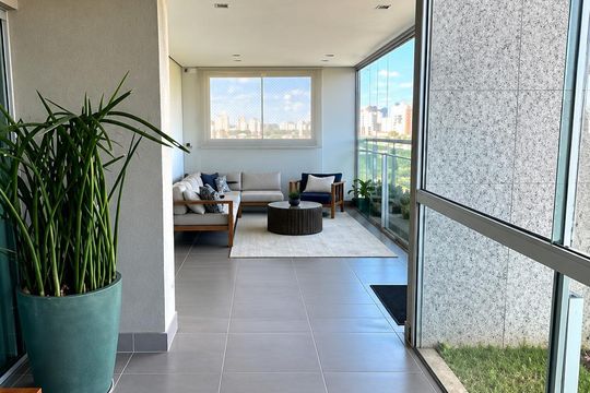área comum de apartamento à venda com 3 quartos, 90m² em Caiçaras, Belo Horizonte