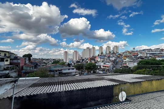 Quarto 2 Vista de casa para alugar com 2 quartos, 50m² em Jardim do Estádio, Santo André