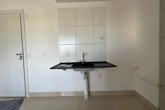 Cozinha de apartamento para alugar com 2 quartos, 34m² em Vila Pirituba, São Paulo