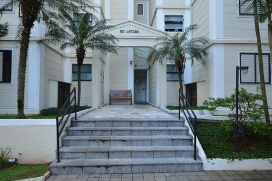 FACHADA DO BLOCO  de apartamento à venda com 3 quartos, 63m² em Vila Sonia, São Paulo