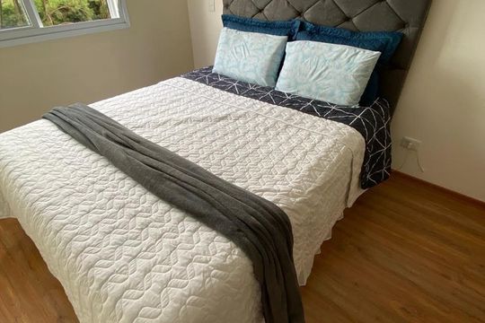 Quarto 1 de apartamento à venda com 2 quartos, 58m² em Jardim Itapark, Mauá