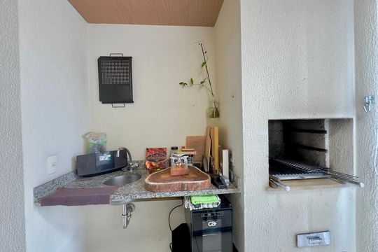 Churrasqueira de apartamento à venda com 3 quartos, 114m² em Vila Santo Antonio, Guarulhos