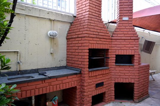 Churrasqueira de apartamento à venda com 2 quartos, 76m² em Jardim Paulista, São Paulo