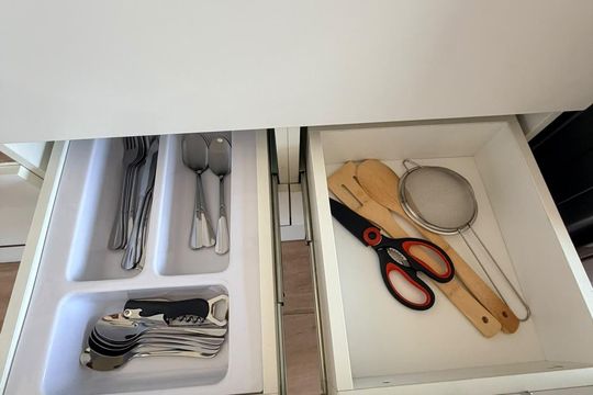 Cozinha de apartamento para alugar com 1 quarto, 30m² em Tucuruvi, São Paulo