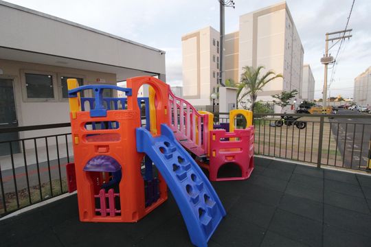 Área comum - Playground de apartamento para alugar com 2 quartos, 50m² em Jardim Patricia, Uberlândia