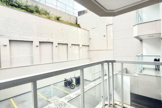 Varanda da Sala de apartamento à venda com 2 quartos, 119m² em Centro, Contagem