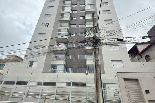 Fachada de apartamento à venda com 2 quartos, 119m² em Centro, Contagem