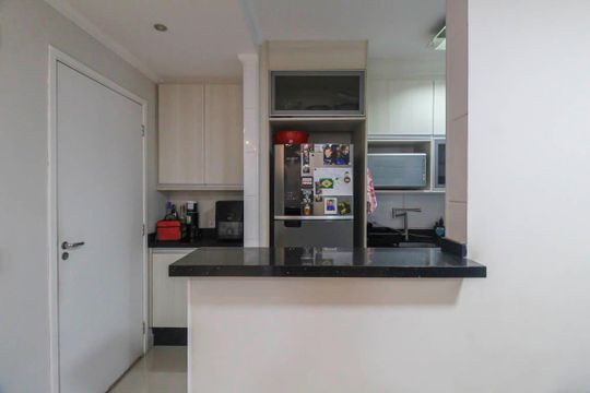 Cozinha de apartamento para alugar com 3 quartos, 68m² em Vila Ivone, São Paulo