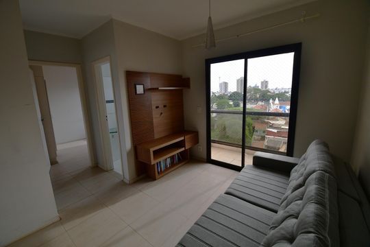 Sala de apartamento para alugar com 1 quarto, 45m² em Ponte Preta, Campinas