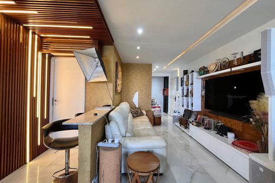 Sala de apartamento à venda com 1 quarto, 76m² em Ipanema, Rio de Janeiro