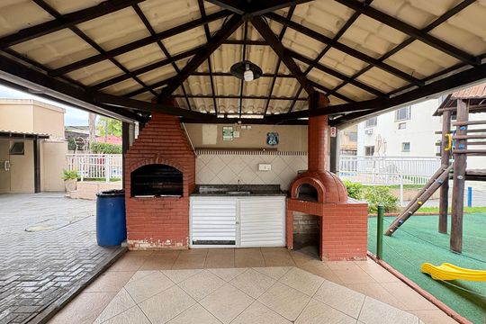 Área comum - Churrasqueira de apartamento para alugar com 2 quartos, 49m² em Taquara, Rio de Janeiro
