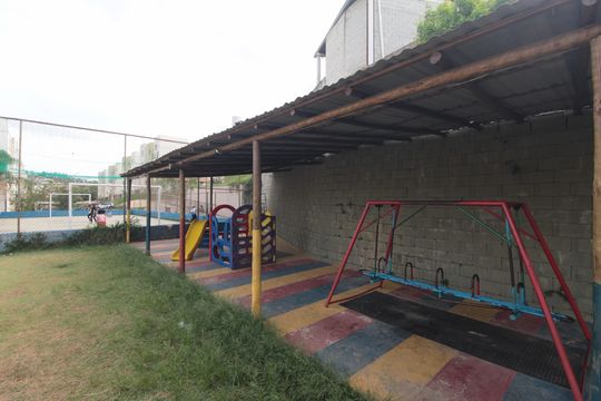 Playground de apartamento para alugar com 2 quartos, 48m² em São João de Deus (justinópolis), Ribeirão das Neves