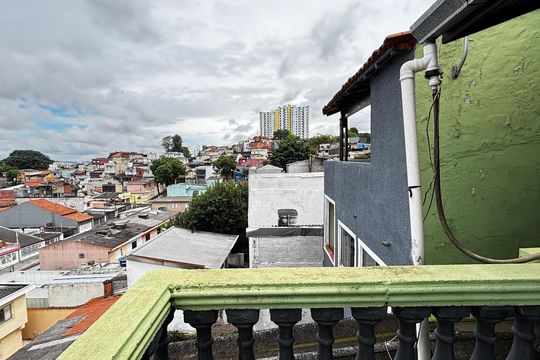 Quarto 2 Varanda de casa para alugar com 2 quartos, 105m² em Vila Aquilino, Santo André