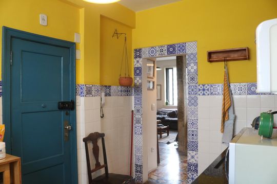 Cozinha de apartamento à venda com 1 quarto, 115m² em Perdizes, São Paulo