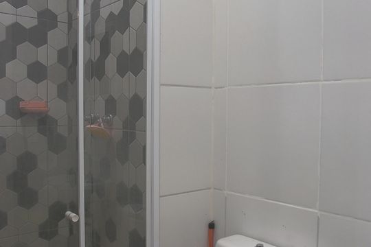 Banheiro de apartamento para alugar com 2 quartos, 35m² em Usina Piratininga, São Paulo