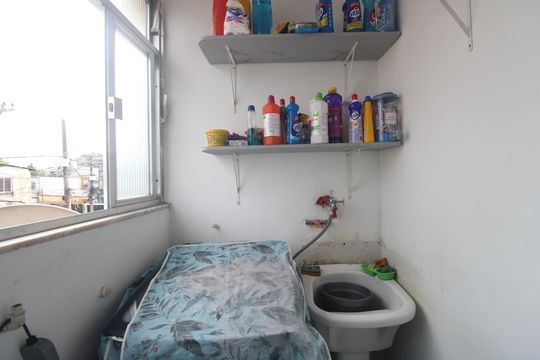 Área de serviço de casa à venda com 3 quartos, 144m² em Curicica, Rio de Janeiro