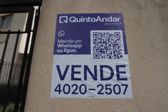 Placa de apartamento à venda com 2 quartos, 60m² em Vila Santa Clara, São Paulo