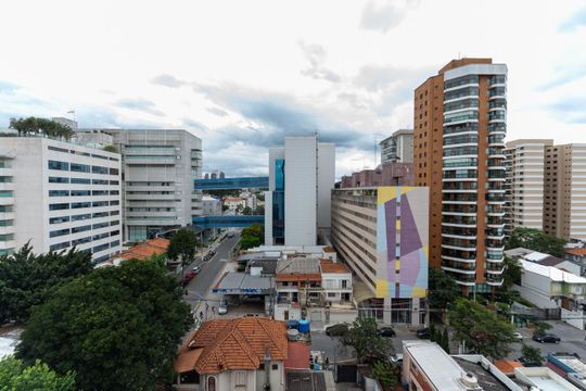 Vista de apartamento para alugar com 3 quartos, 85m² em Pompeia, São Paulo