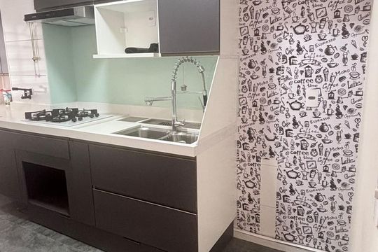 Cozinha de apartamento para alugar com 2 quartos, 48m² em Itaquera, São Paulo