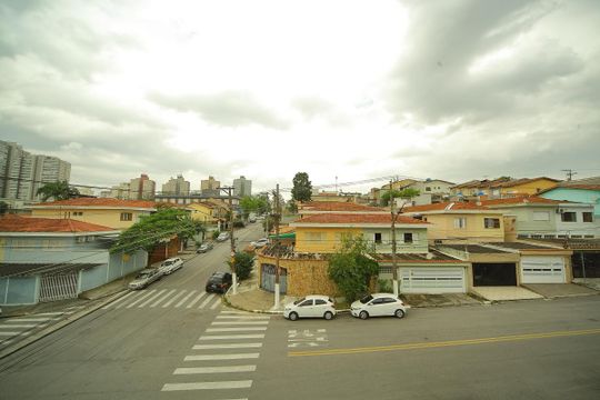 Quarto - Vista  de apartamento para alugar com 1 quarto, 50m² em Vila Washington, São Bernardo do Campo