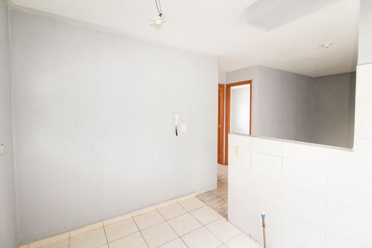 Cozinha de apartamento para alugar com 2 quartos, 40m² em São José, Canoas