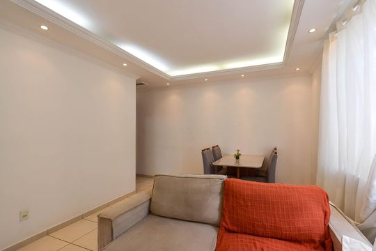 Sala Ambientes de apartamento à venda com 2 quartos, 57m² em Camargos, Belo Horizonte