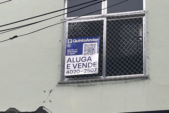 Fachada + placa de apartamento para alugar com 2 quartos, 80m² em Engenho de Dentro, Rio de Janeiro