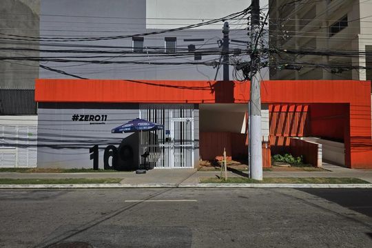 Fachada do Prédio de apartamento para alugar com 1 quarto, 28m² em Barra Funda, São Paulo