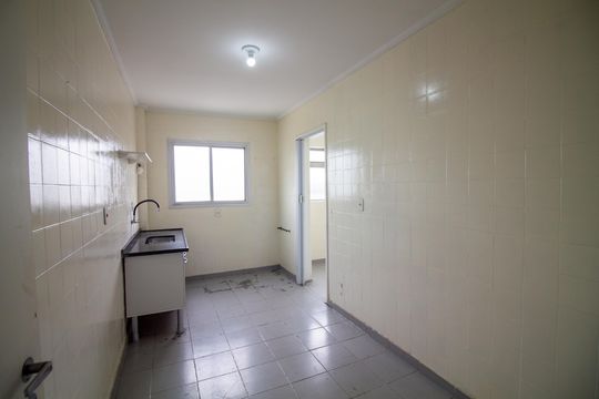 Cozinha de apartamento à venda com 3 quartos, 103m² em Santo Amaro, São Paulo