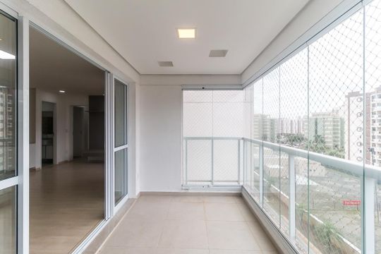 Varanda da Sala de apartamento para alugar com 3 quartos, 125m² em Jardim Marica, Mogi das Cruzes