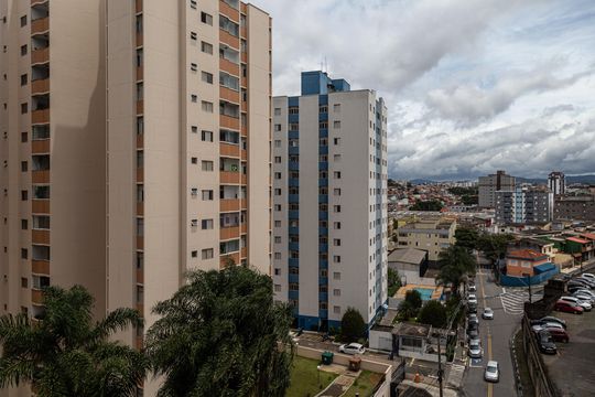 Varanda e Area de Serviço de apartamento para alugar com 2 quartos, 47m² em Macedo, Guarulhos