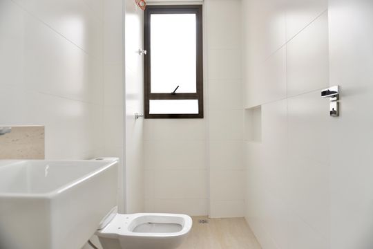 Suíte - Banheiro  de apartamento à venda com 3 quartos, 109m² em Funcionários, Belo Horizonte