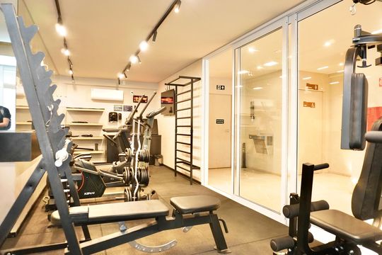 Área comum - Academia de apartamento à venda com 2 quartos, 75m² em Funcionários, Belo Horizonte