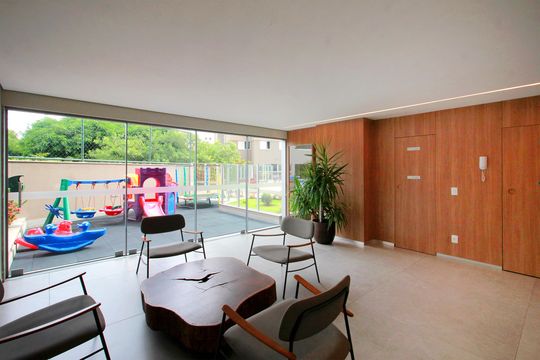 Área comum de apartamento à venda com 3 quartos, 85m² em Estoril, Belo Horizonte