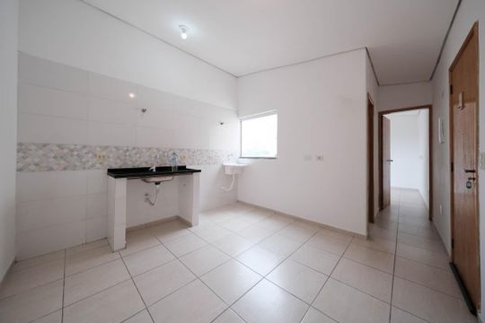 Sala/Cozinha de apartamento para alugar com 1 quarto, 31m² em Vila Nhocuné, São Paulo