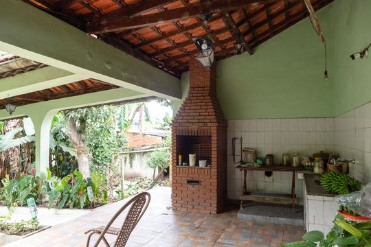Área gourmet de casa para alugar com 3 quartos, 80m² em Parque Primavera, Guarulhos