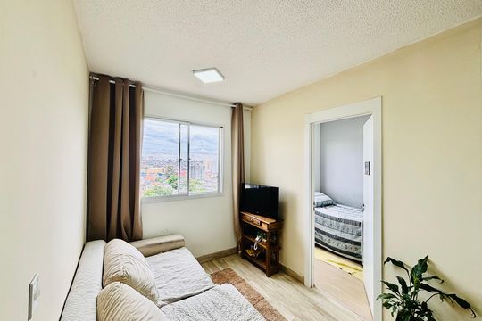 Sala de apartamento à venda com 2 quartos, 36m² em Vila Norma, São Paulo