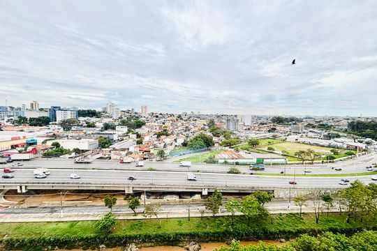 Vista da Sala de apartamento à venda com 2 quartos, 36m² em Vila Norma, São Paulo