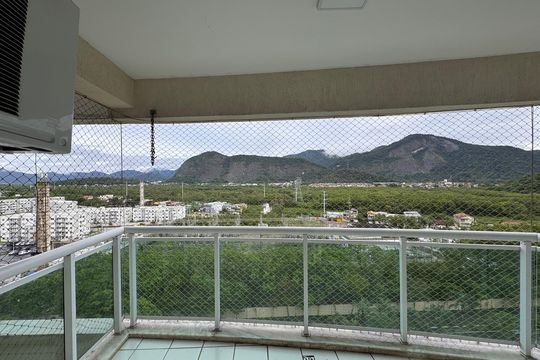 Varanda de apartamento para alugar com 2 quartos, 68m² em Recreio dos Bandeirantes, Rio de Janeiro