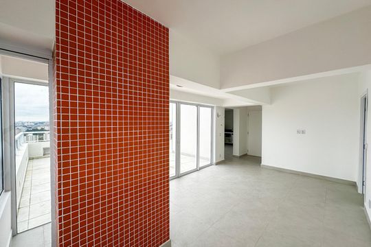 Sala de apartamento à venda com 1 quarto, 128m² em Vila Dom Pedro I, São Paulo