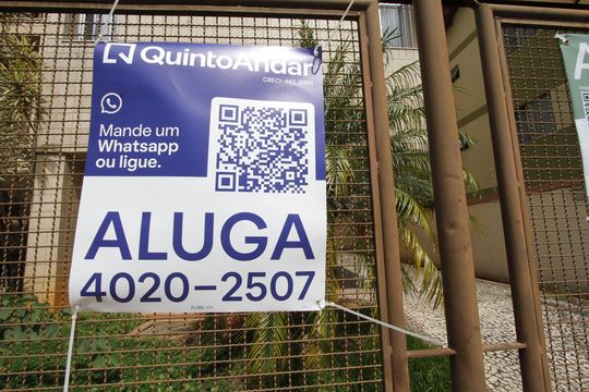 placa de apartamento para alugar com 3 quartos, 80m² em Caiçara-adelaide, Belo Horizonte