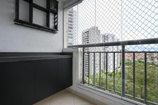 Varanda de apartamento para alugar com 2 quartos, 47m² em Vila Andrade, São Paulo