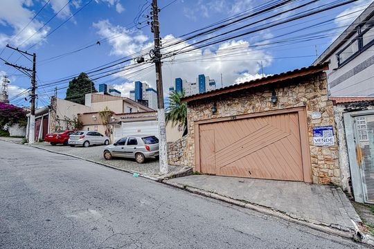 Fachada com Placa de casa de condomínio à venda com 3 quartos, 250m² em Penha de França, São Paulo