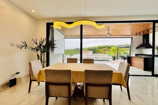 Sala de Jantar de casa de condomínio para alugar com 4 quartos, 320m² em Alphaville, Barueri