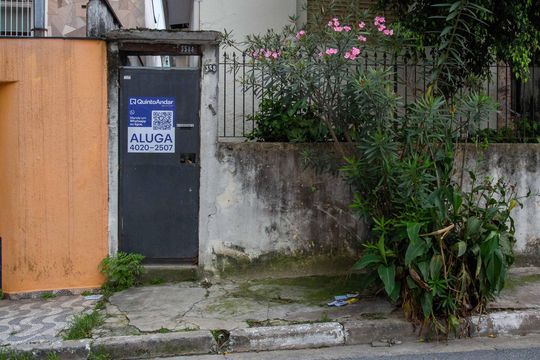 Fachada de casa para alugar com 2 quartos, 55m² em Centro, Diadema