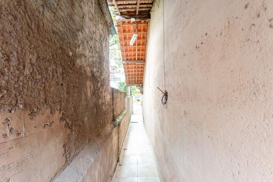 Corredor externo de casa para alugar com 1 quarto, 40m² em Jardim Maristela, São Paulo